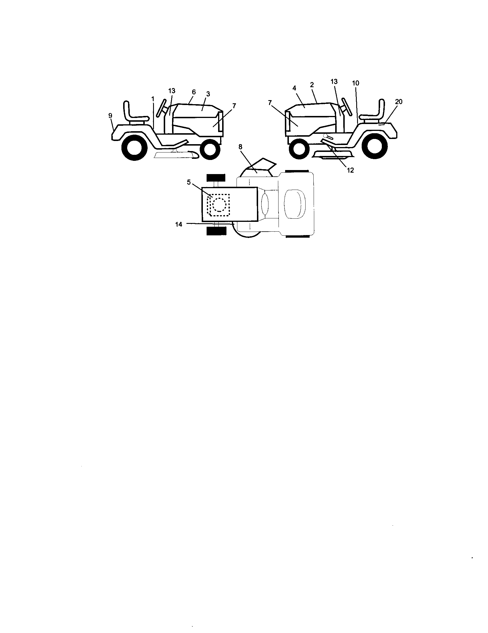 Craftsman 917271732 decals diagram