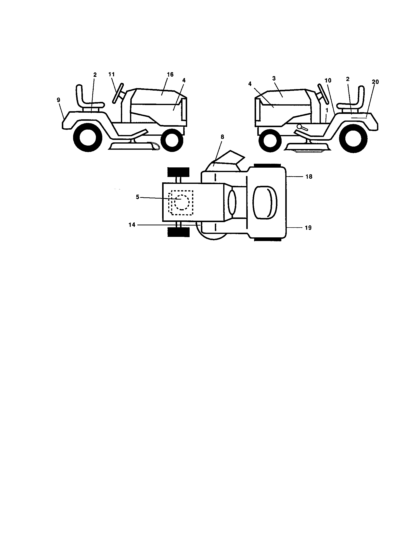 Craftsman 917279951 decals diagram