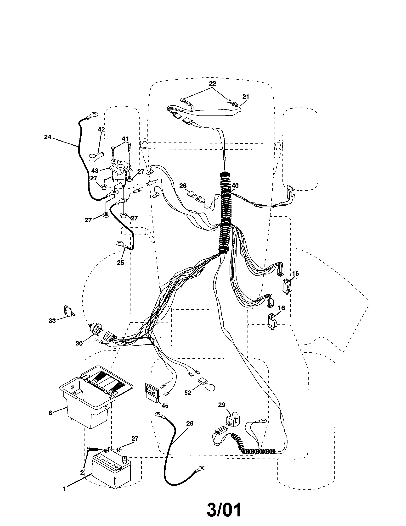 Craftsman 917250470 electrical diagram