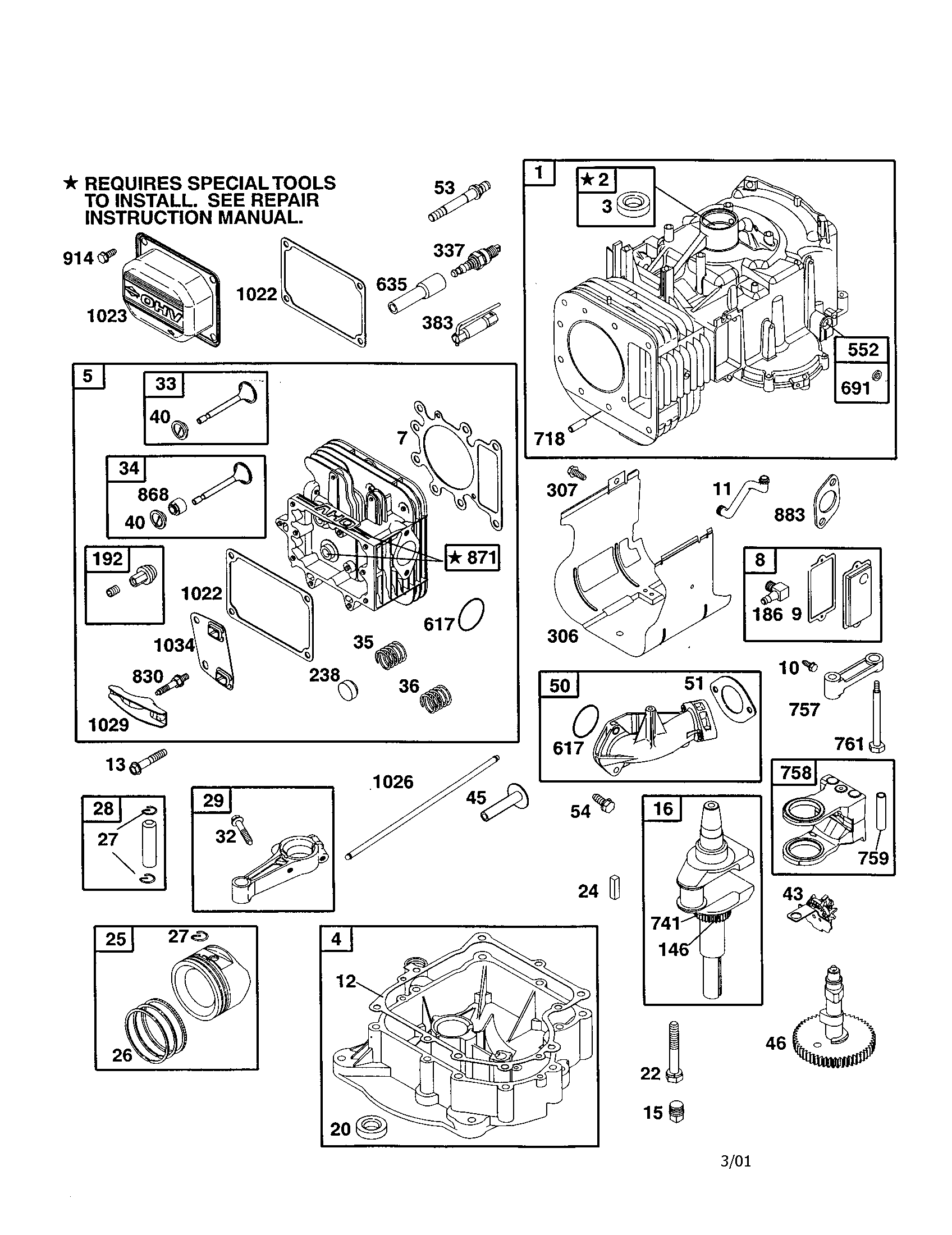 Craftsman 917271733 cylinder assembly diagram