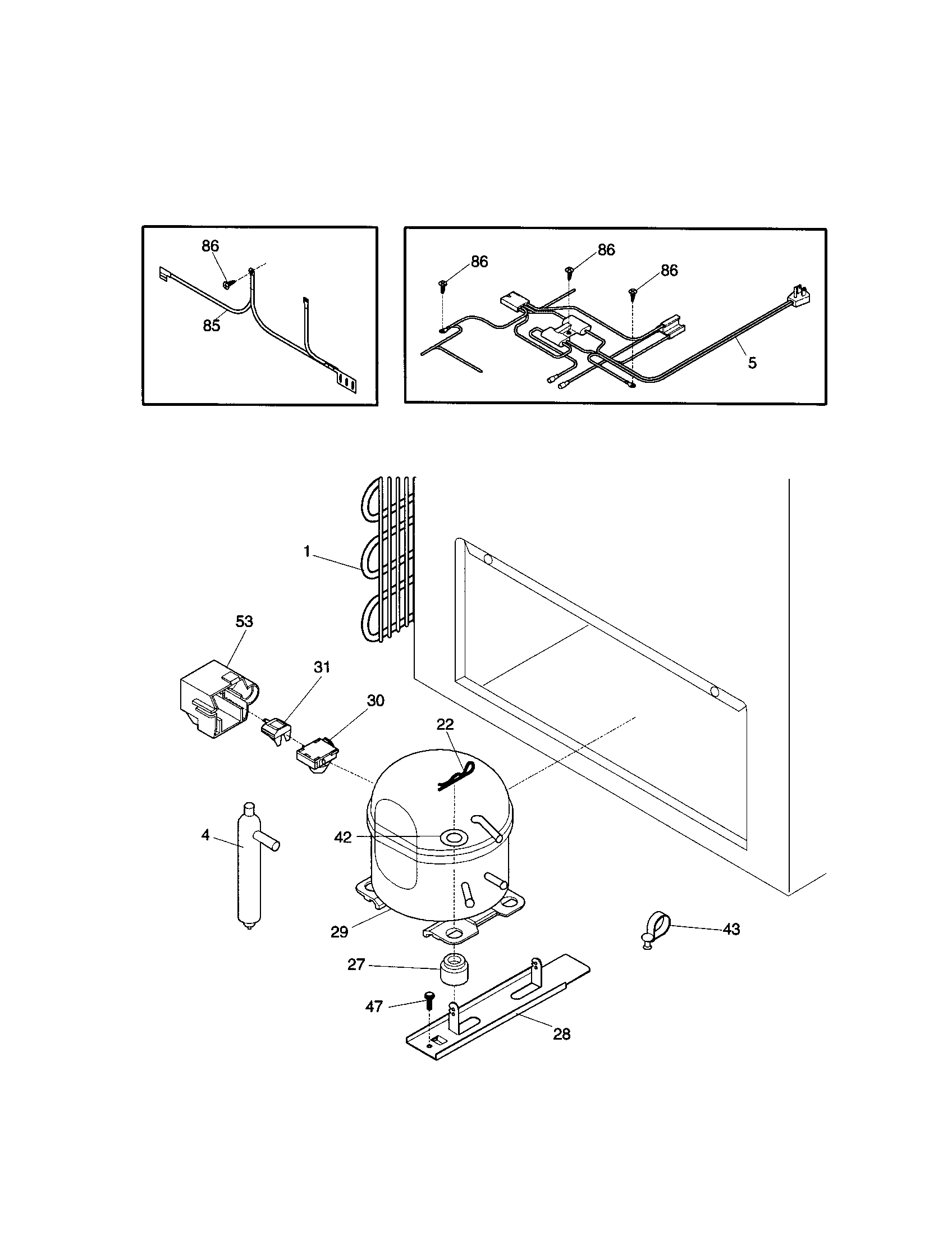 Kenmore 25319701991 system diagram