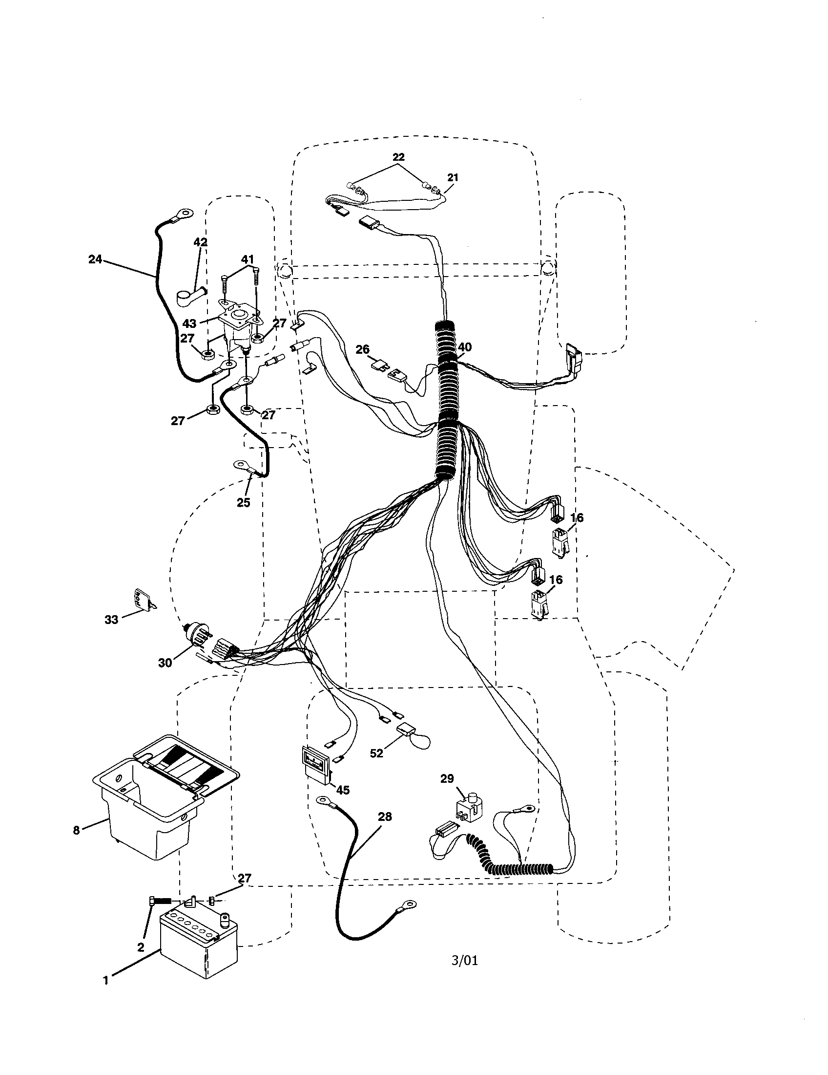 Craftsman 917250440 electrical diagram