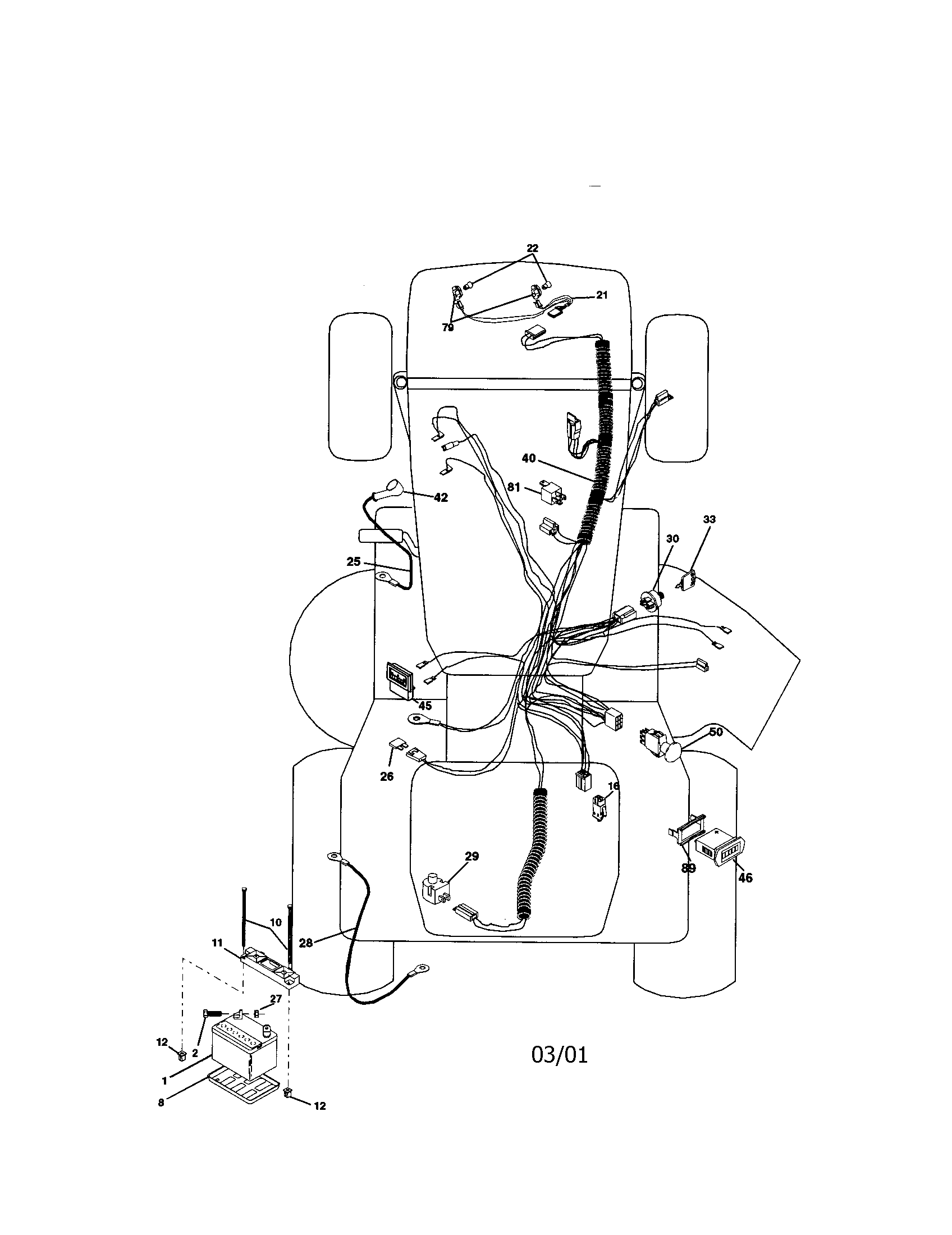 Craftsman 917275222 electrical diagram