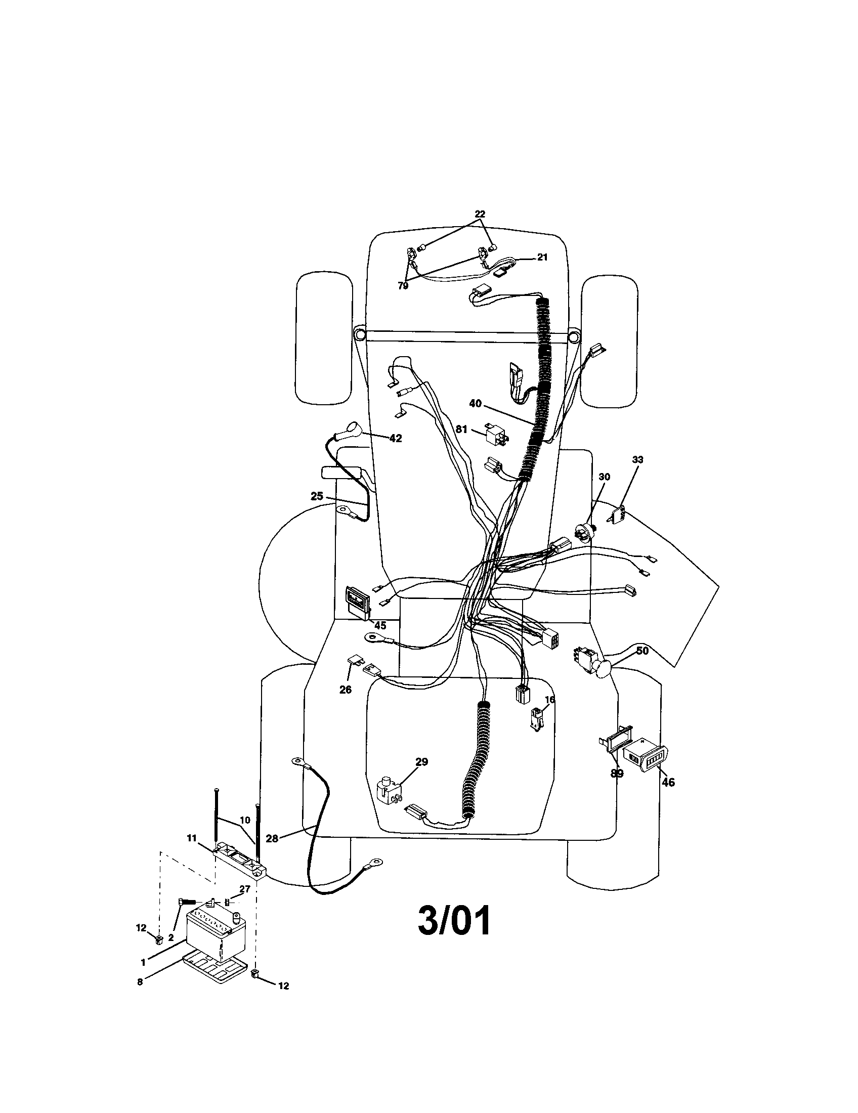 Craftsman 917275223 electrical diagram
