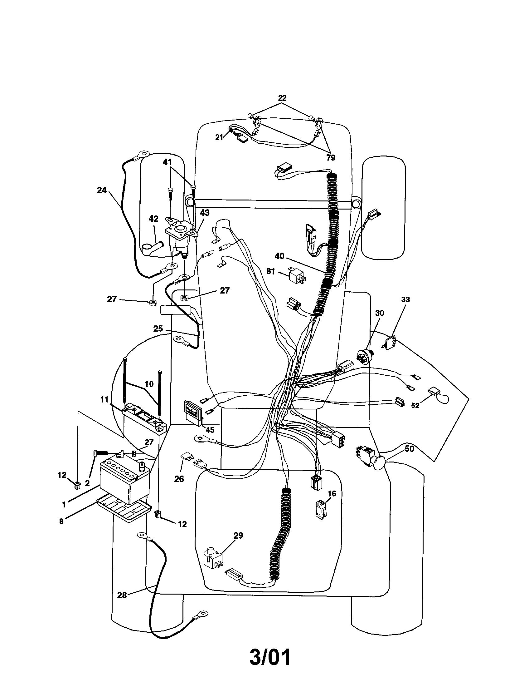 Craftsman 917279983 electrical diagram