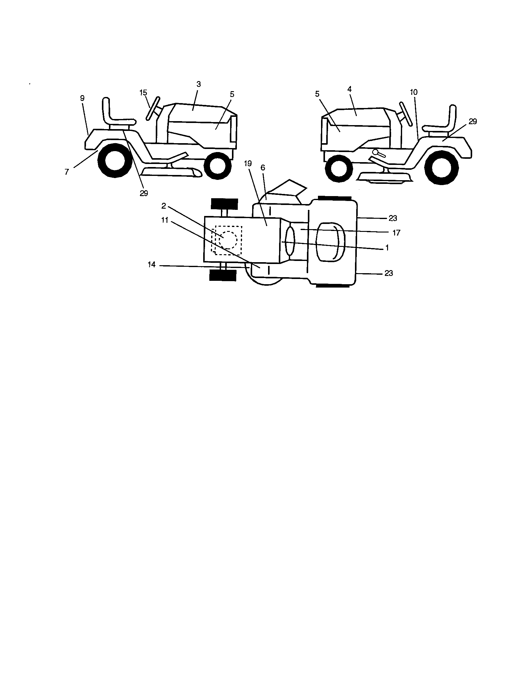 Craftsman 917279983 decals diagram
