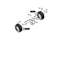 Craftsman 536886260 wheel assembly diagram