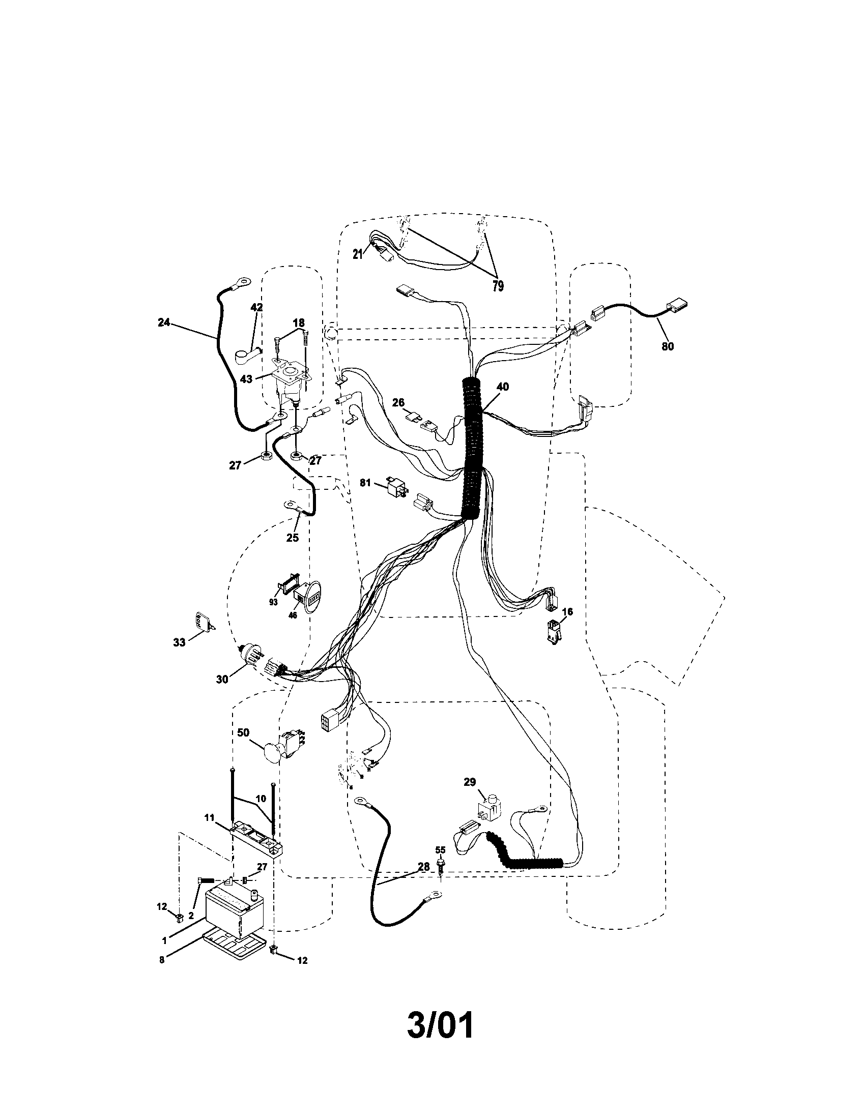 Craftsman 917272230 electrical diagram