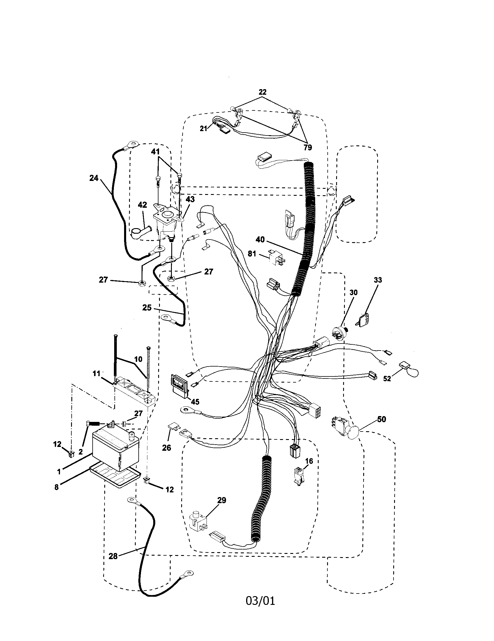 Craftsman 917279982 electrical diagram