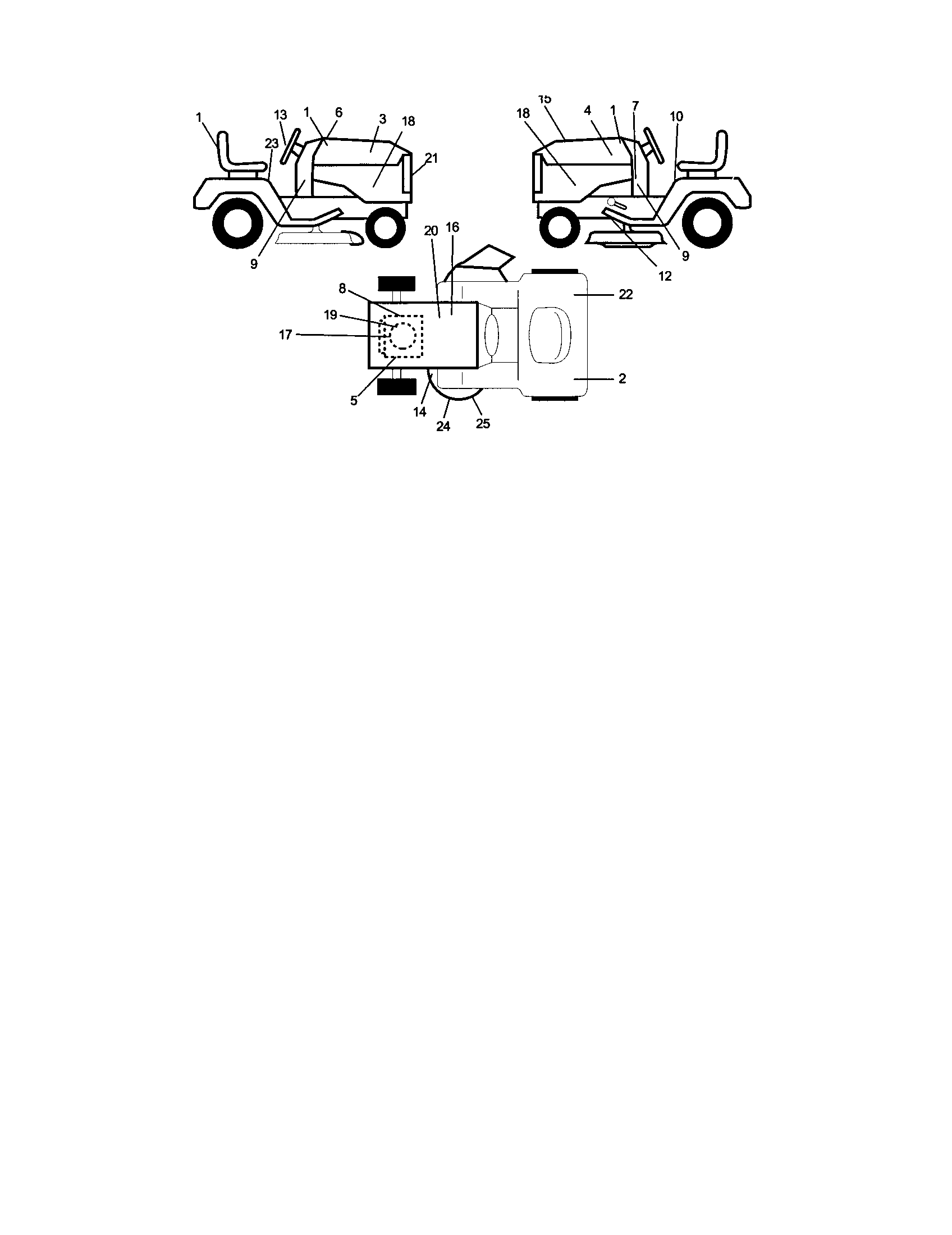 Craftsman 917272241 decals diagram