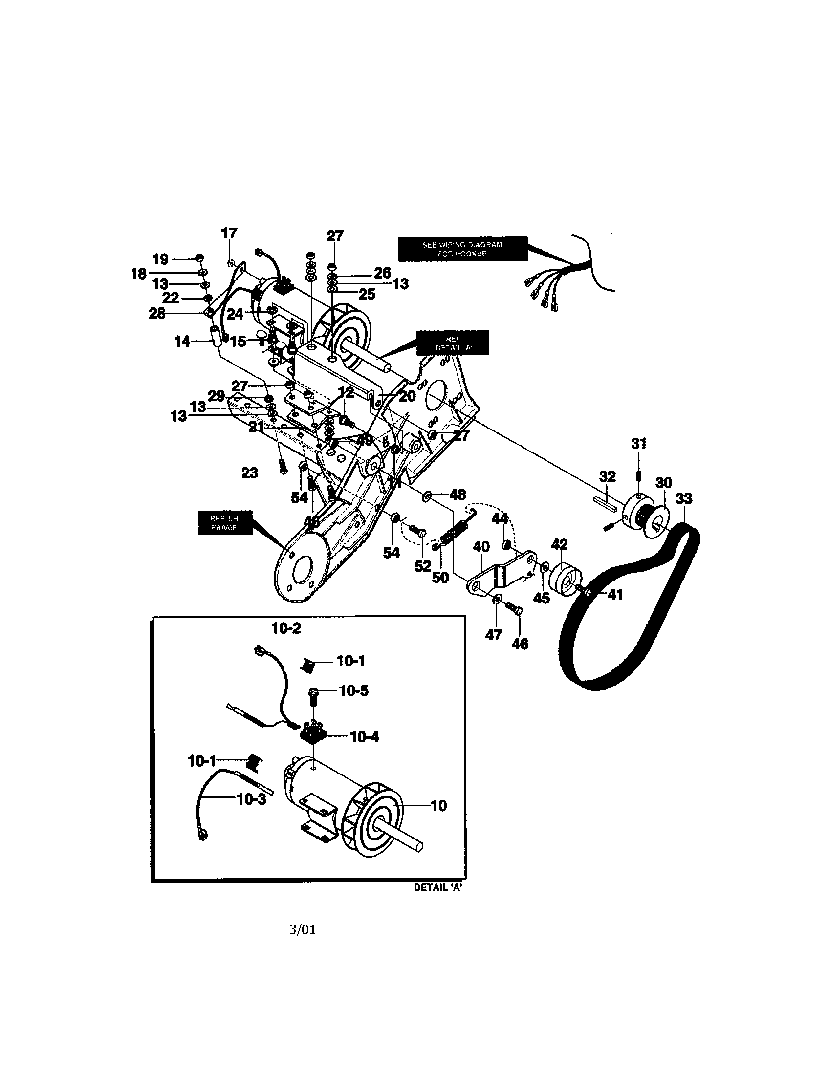 Craftsman 536882092 motor assembly diagram