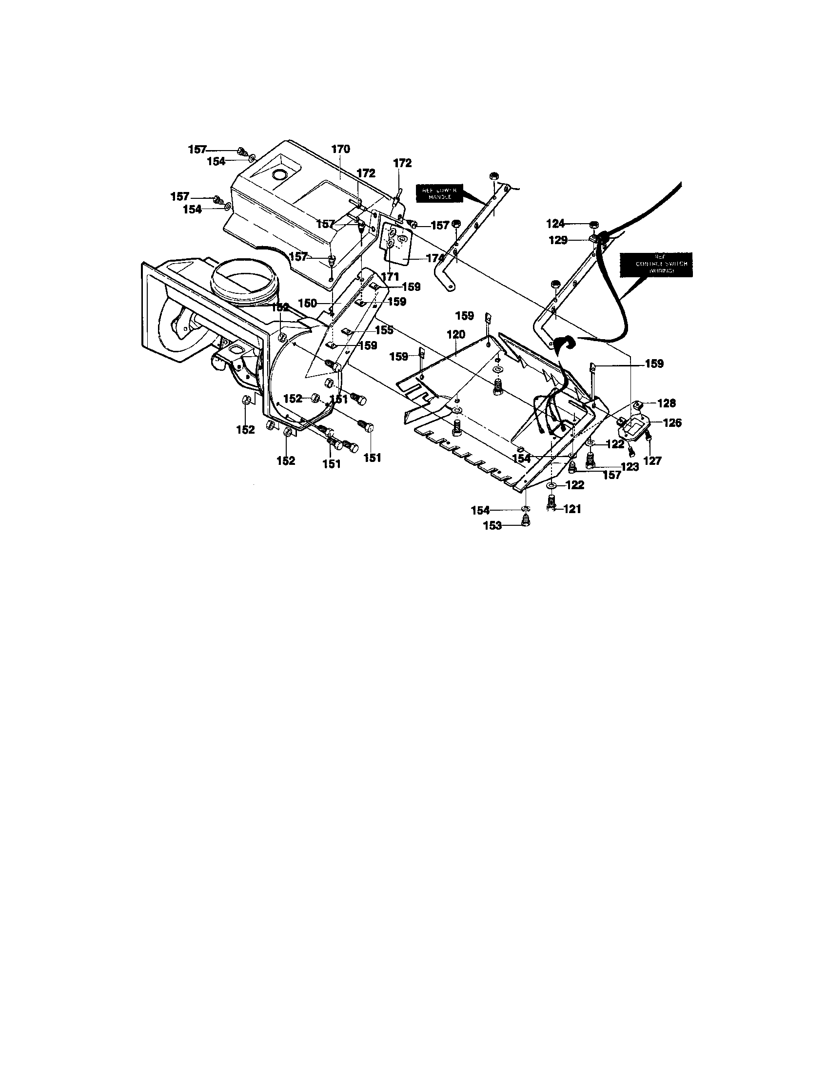 Craftsman 536882092 belt cover assembly diagram