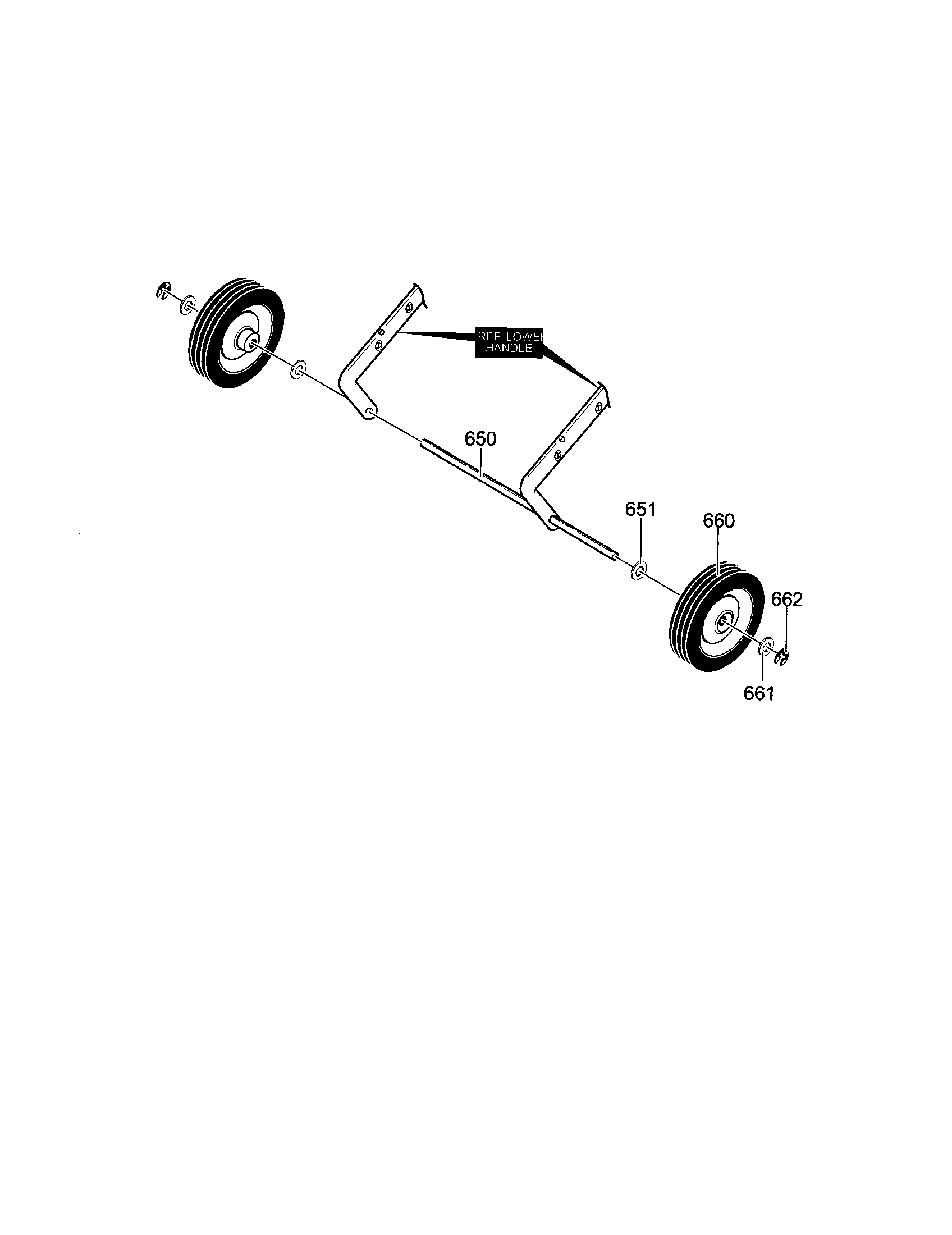 Craftsman 536885212 wheel assembly diagram