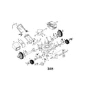Craftsman 917388732 rotary lawn mower diagram