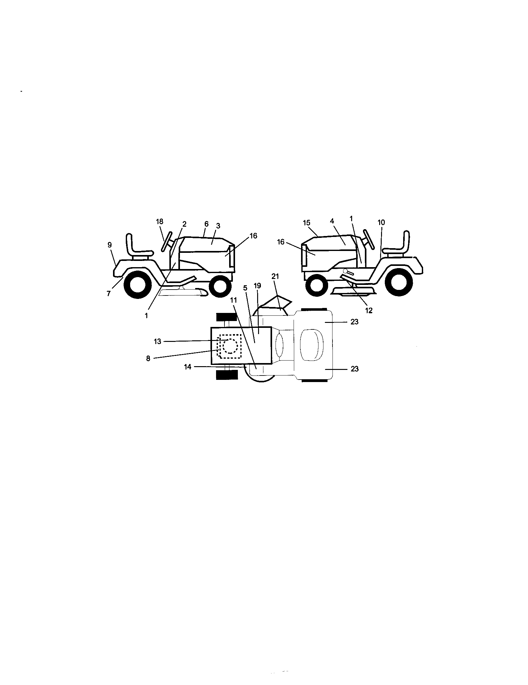 Craftsman 917275010 decals diagram