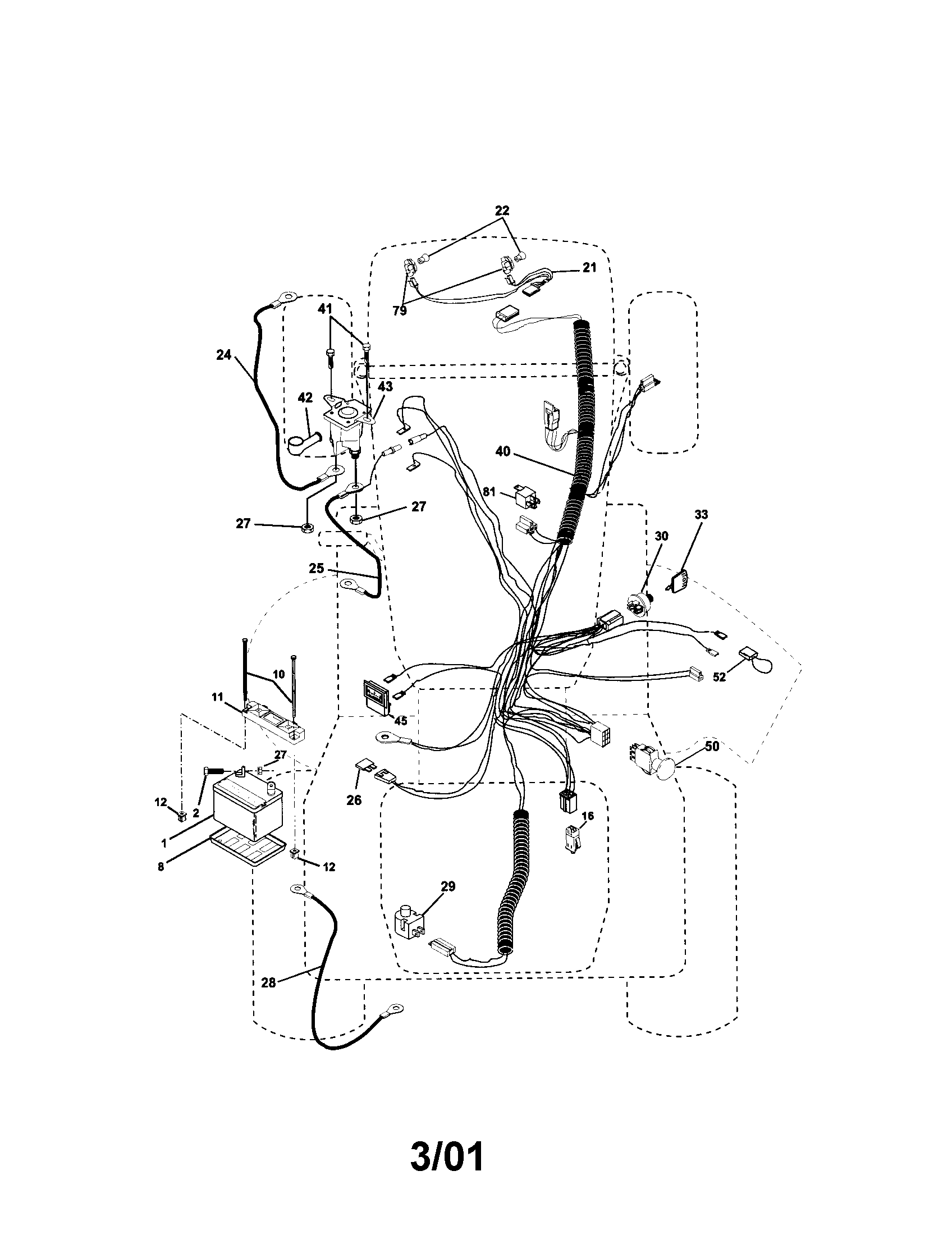 Craftsman 917275011 electrical diagram