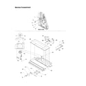 Kenmore 59661854100 machine compartment diagram