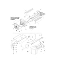 Kenmore 59661854100 icemaker assembly diagram