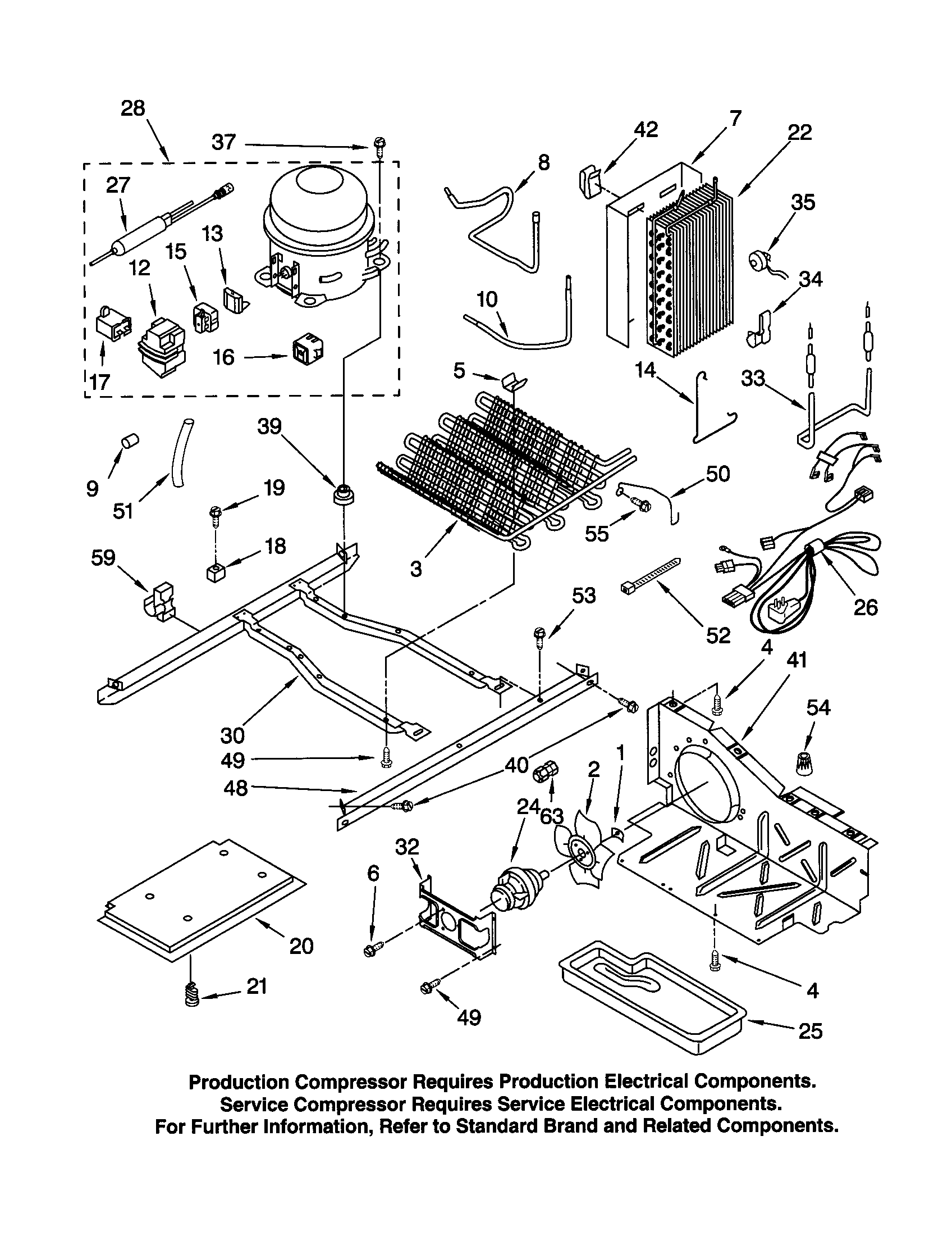 Kenmore 10659202993 unit diagram