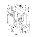 Kenmore 11062884100 cabinet diagram