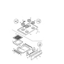 Kenmore 79061081892 top/drawer diagram