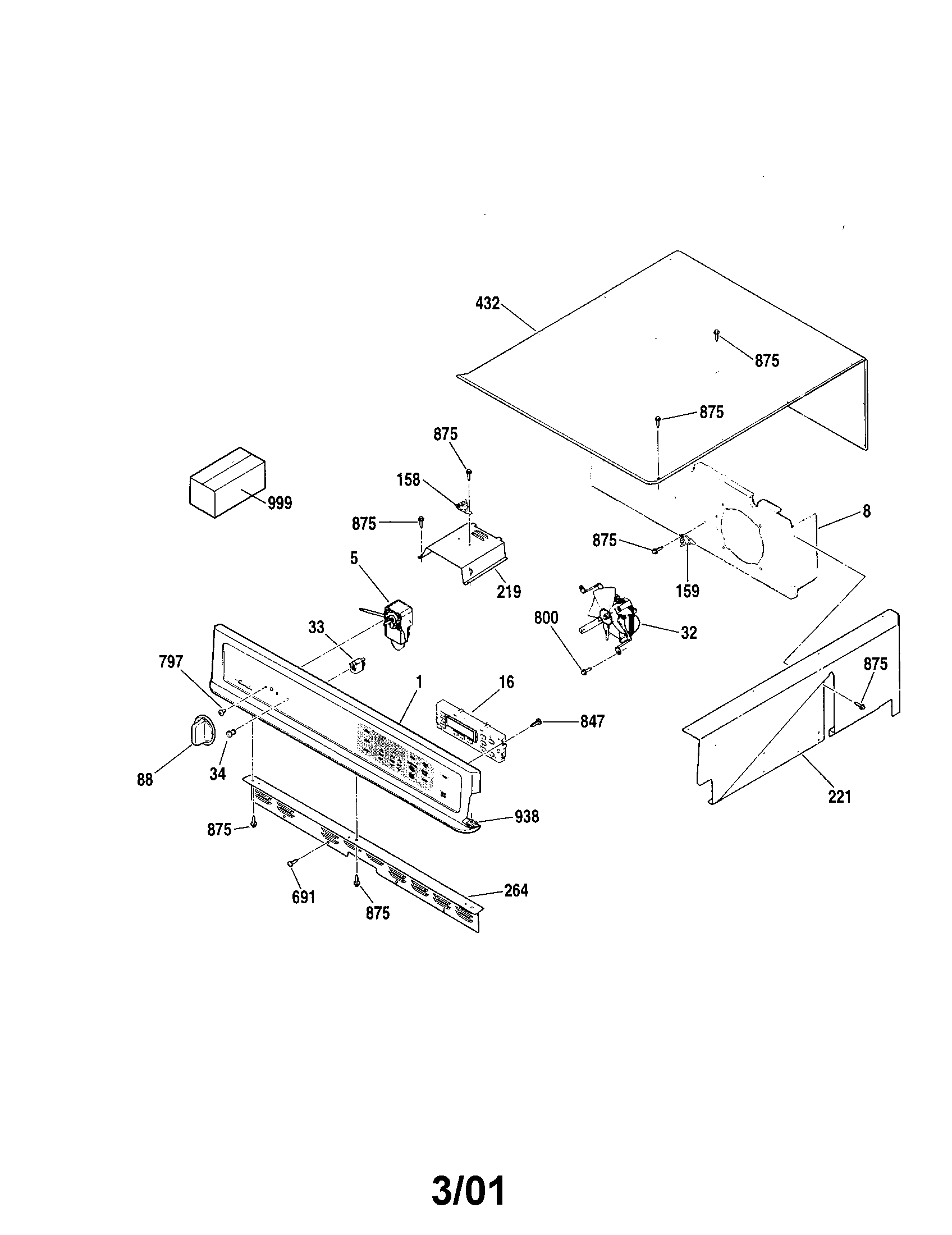 Kenmore 91148389992 control diagram