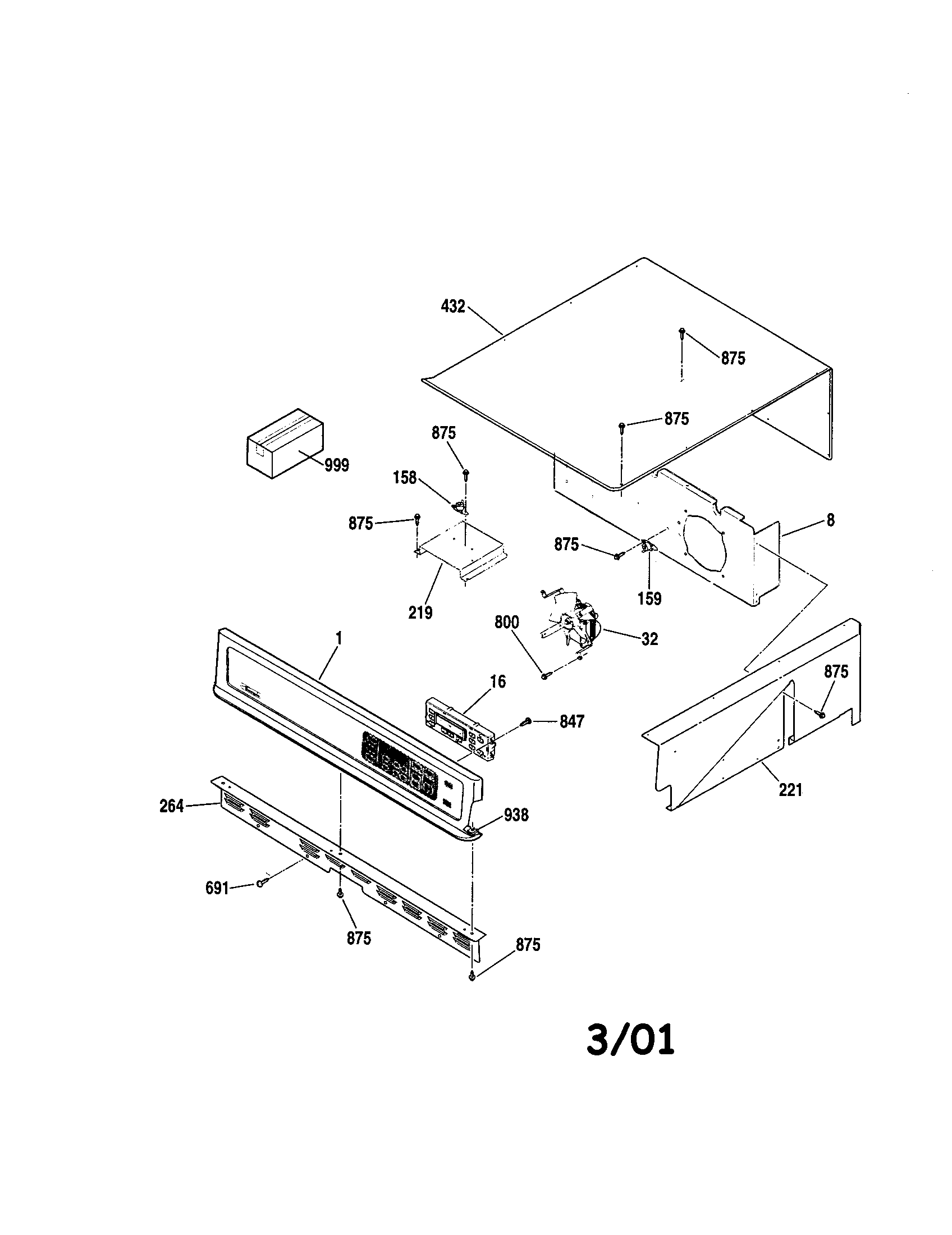 Kenmore 91147489992 control diagram