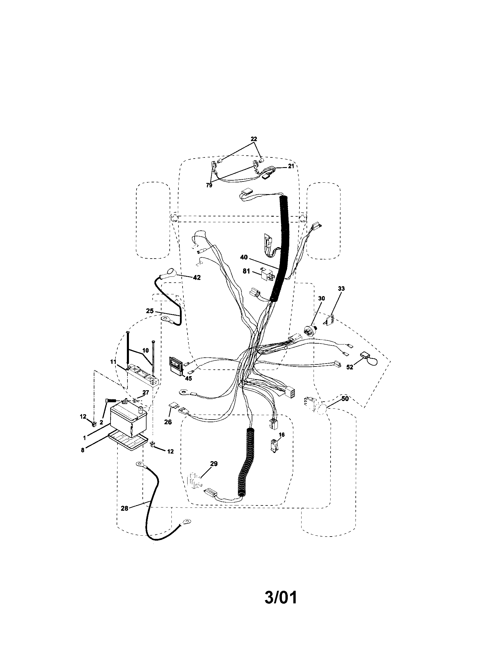 Craftsman 917275031 electrical diagram