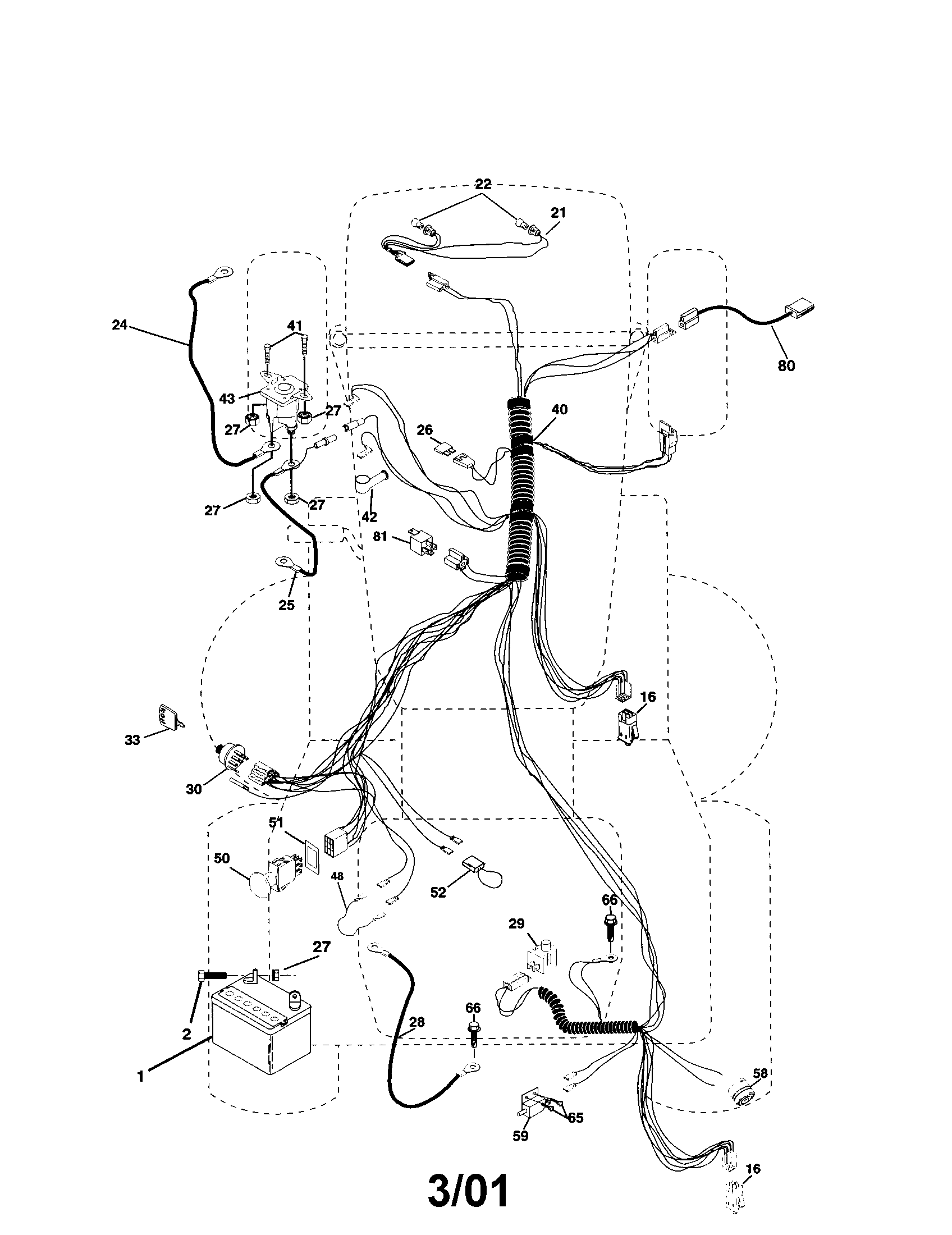 Craftsman 917259121 electrical diagram