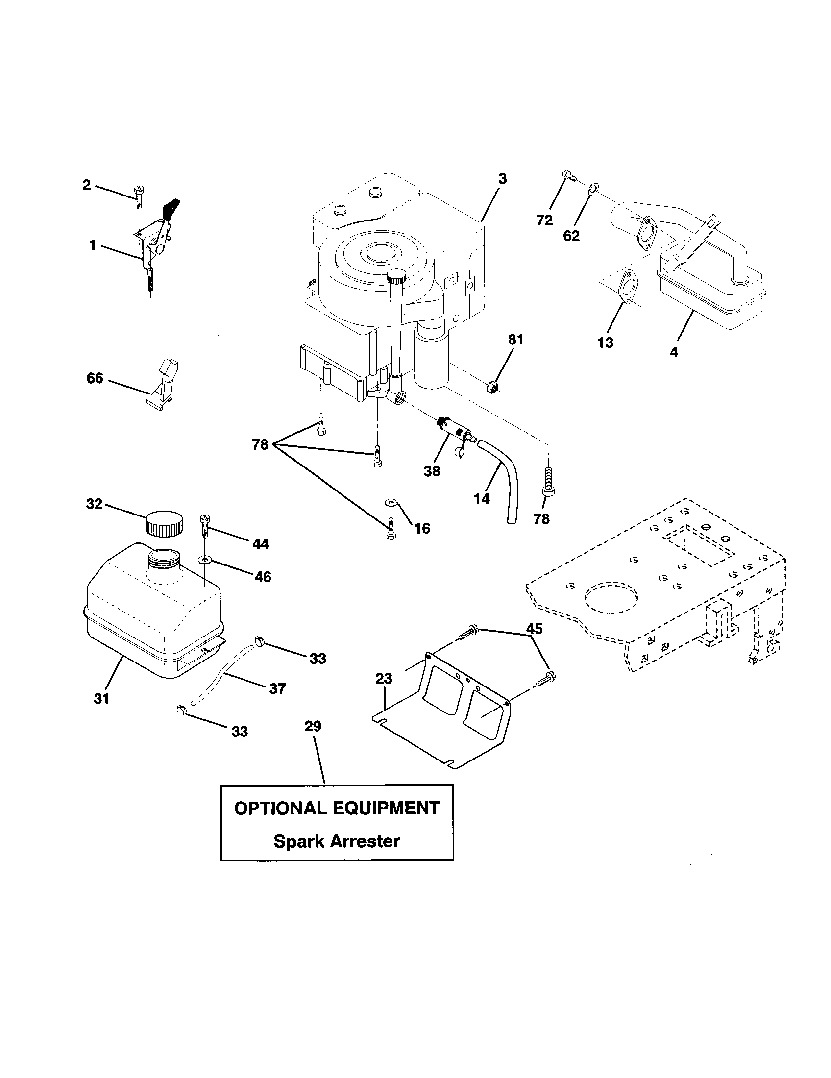 Craftsman 917259121 engine diagram