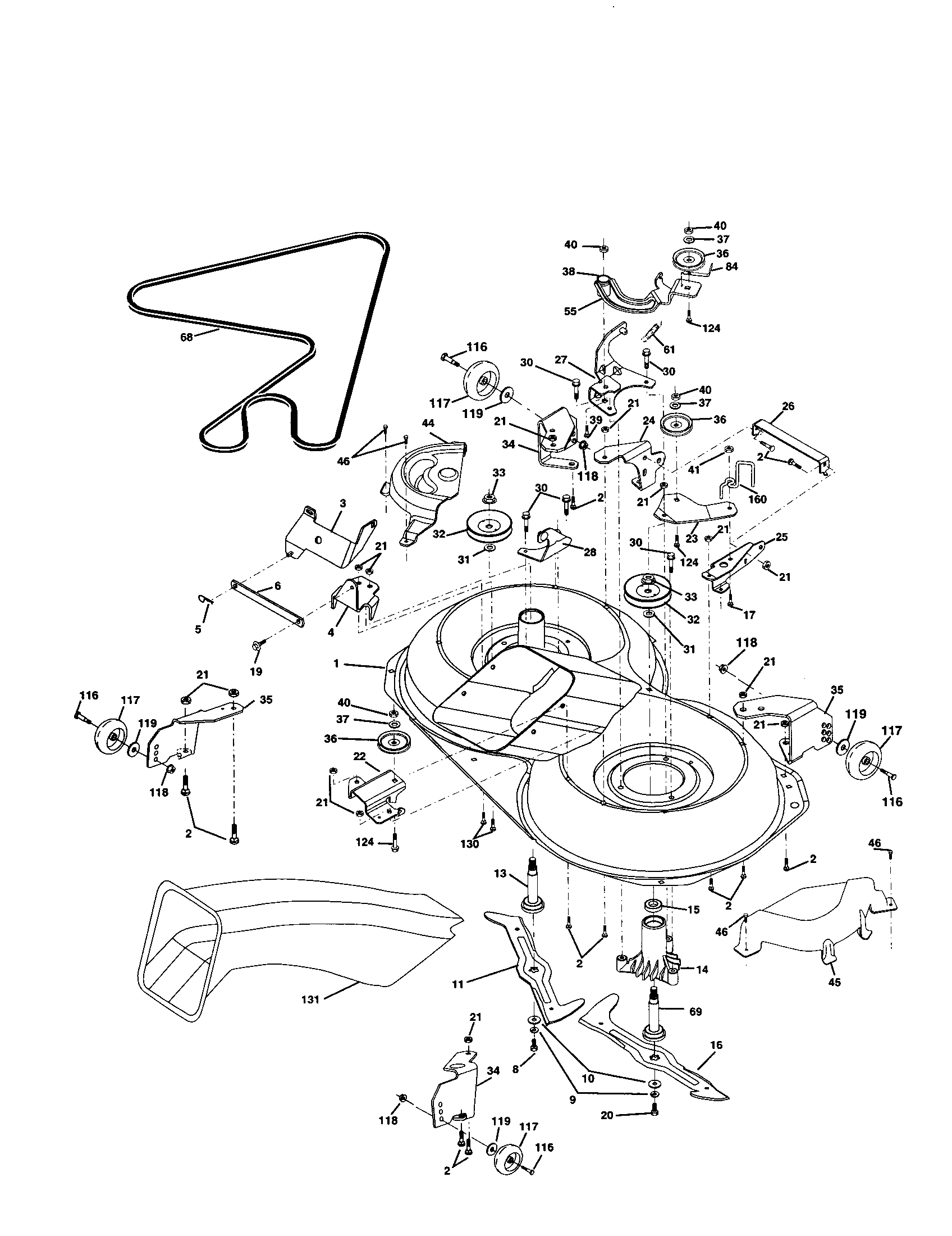 Craftsman 917259121 mower diagram
