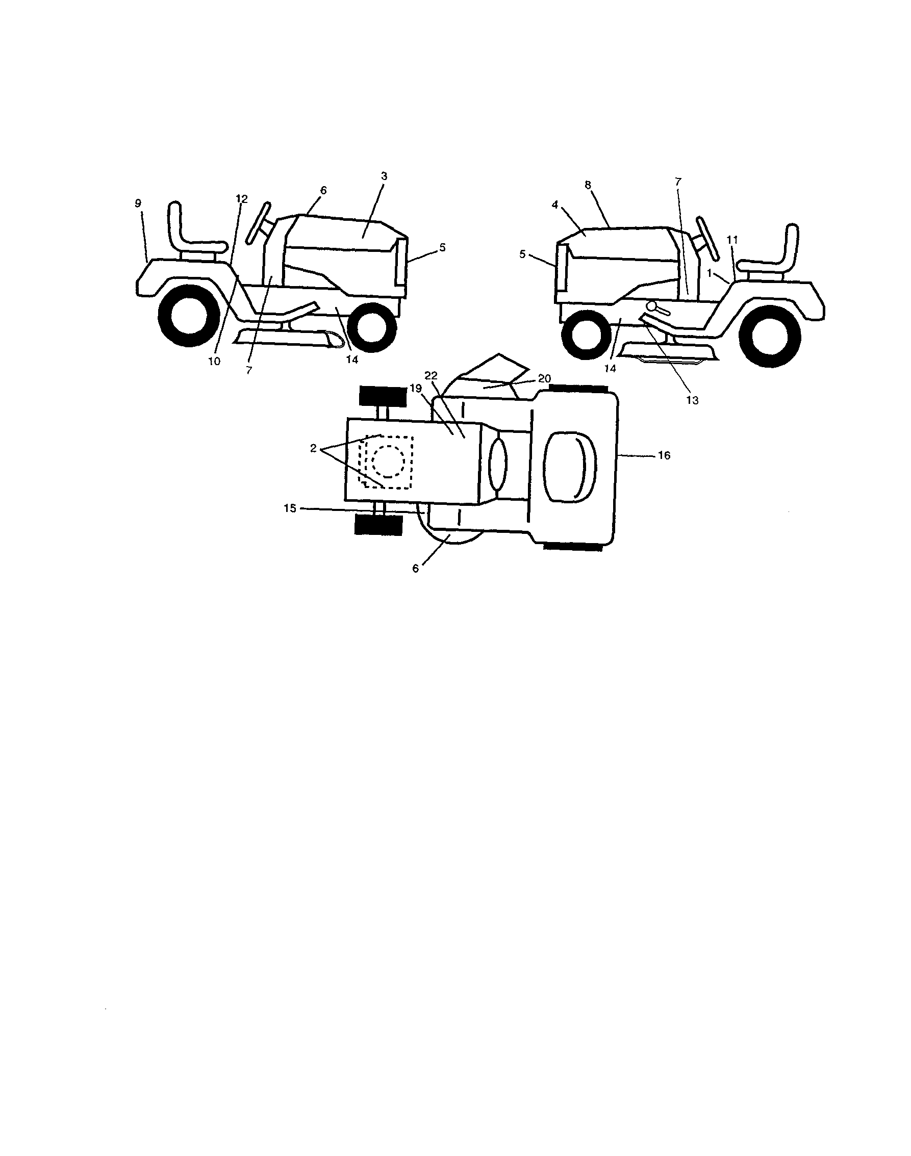 Craftsman 917250840 decals diagram
