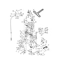 Craftsman 917250840 mower deck diagram