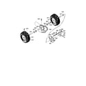 Craftsman 536881111 wheel assembly diagram