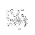 Craftsman 917377810 rotary lawn mower diagram
