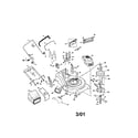 Craftsman 917379810 rotary lawn mower diagram