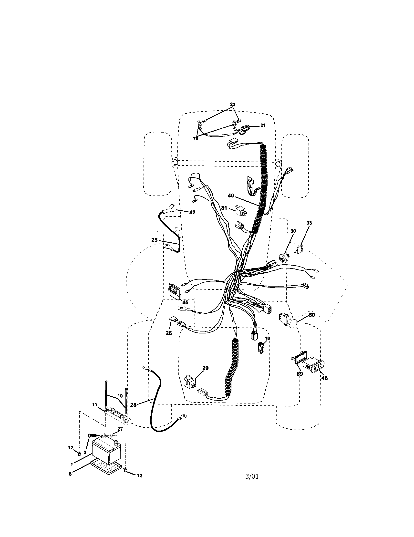 Craftsman 917275221 electrical diagram