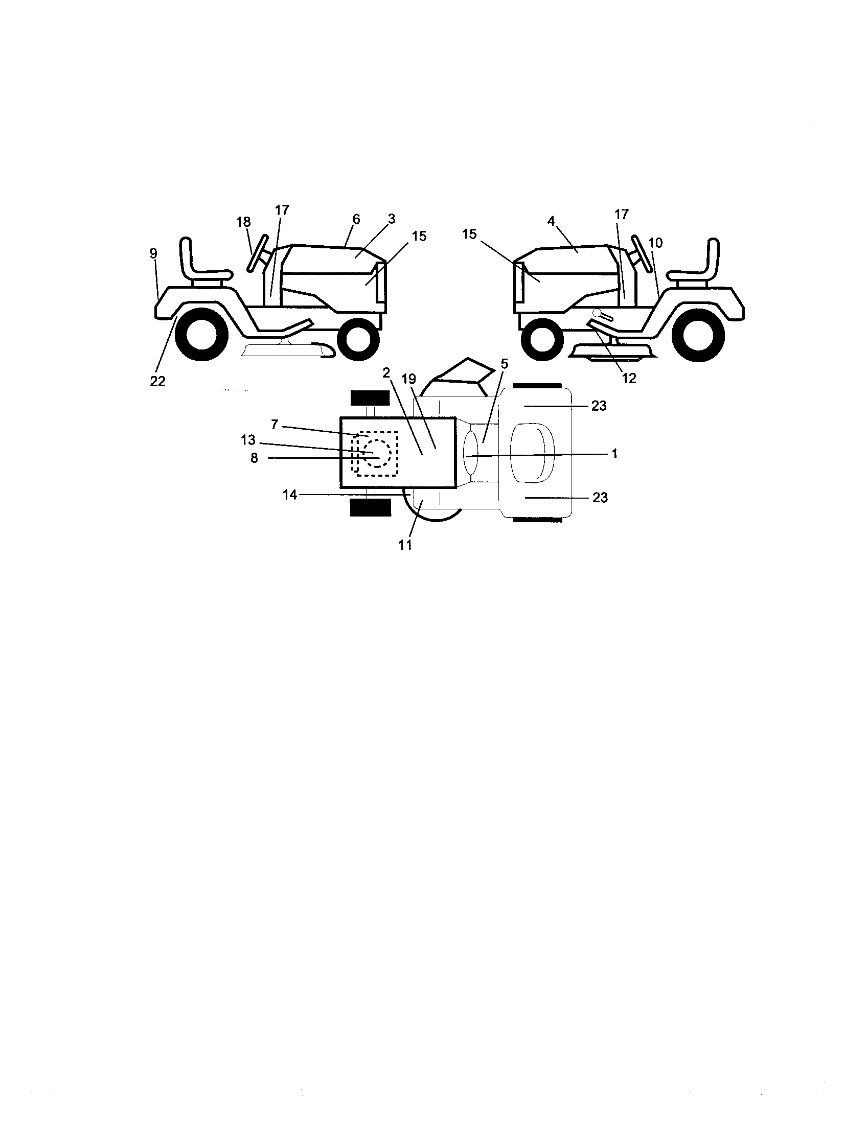 Craftsman 917275221 decals diagram