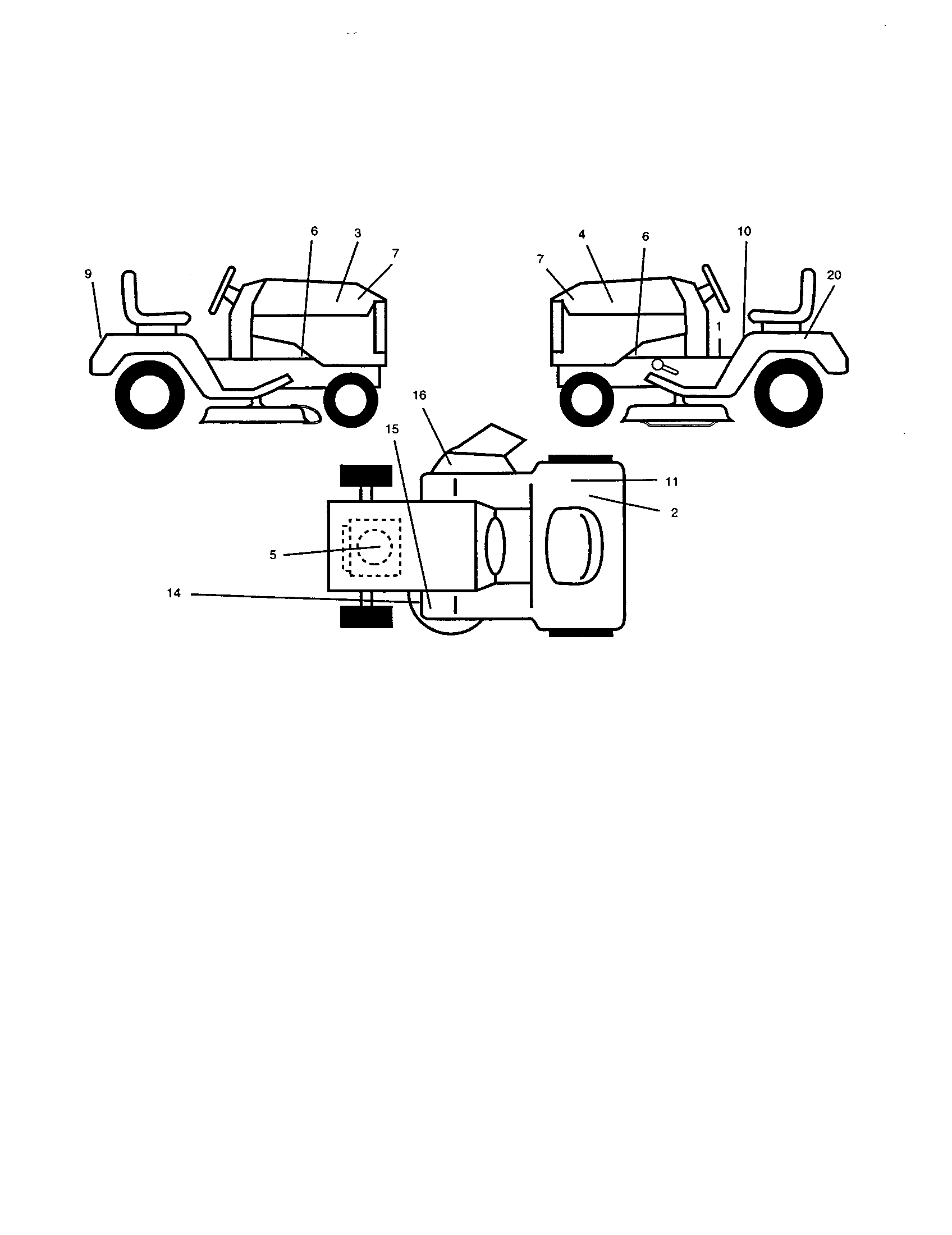 Craftsman 917253870 decals diagram