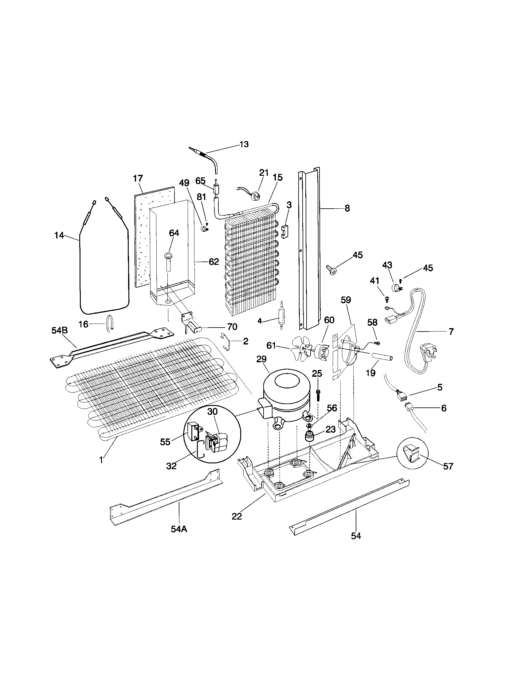 Kenmore 25350683002 system diagram