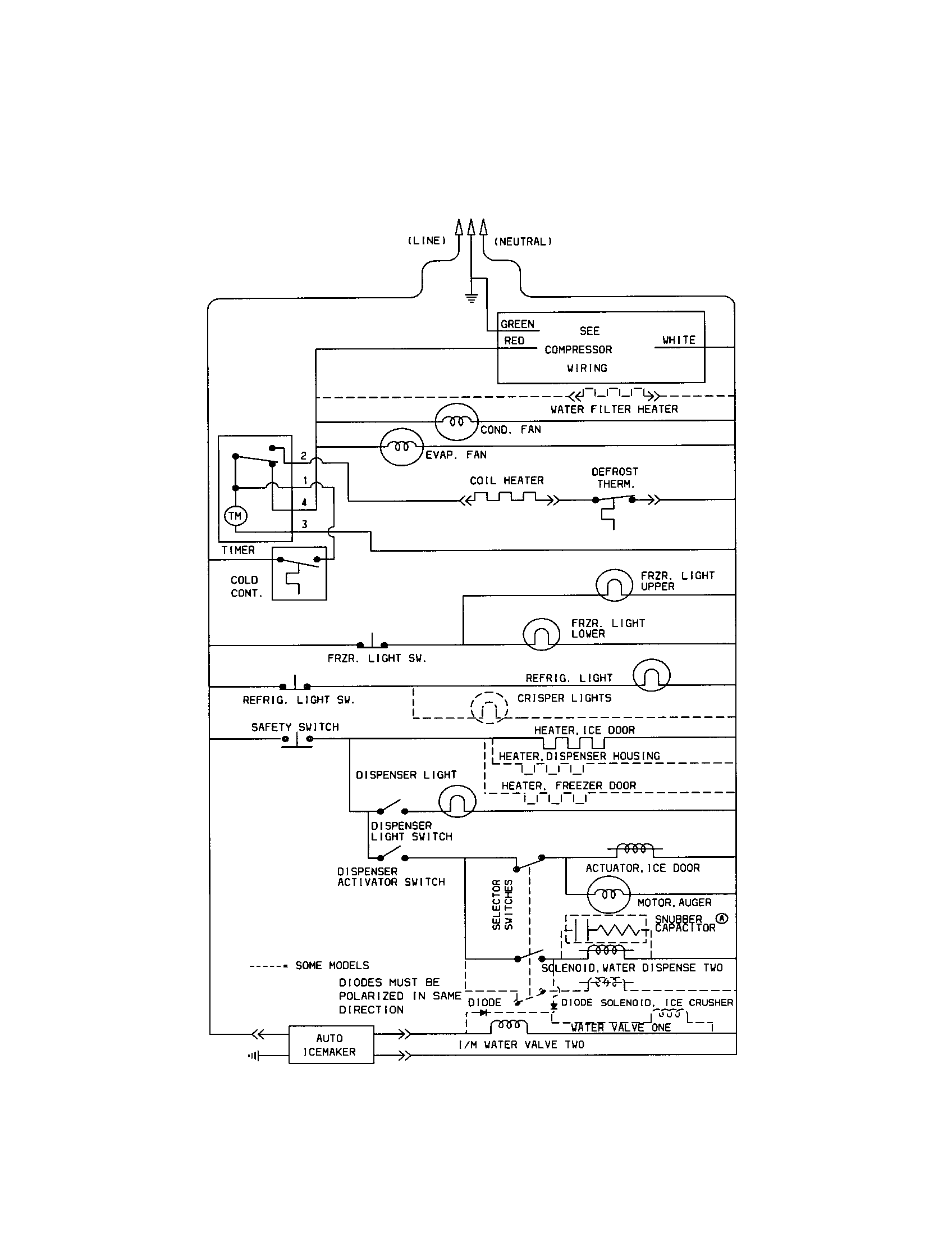 Kenmore 25350683002 wiring schematic diagram