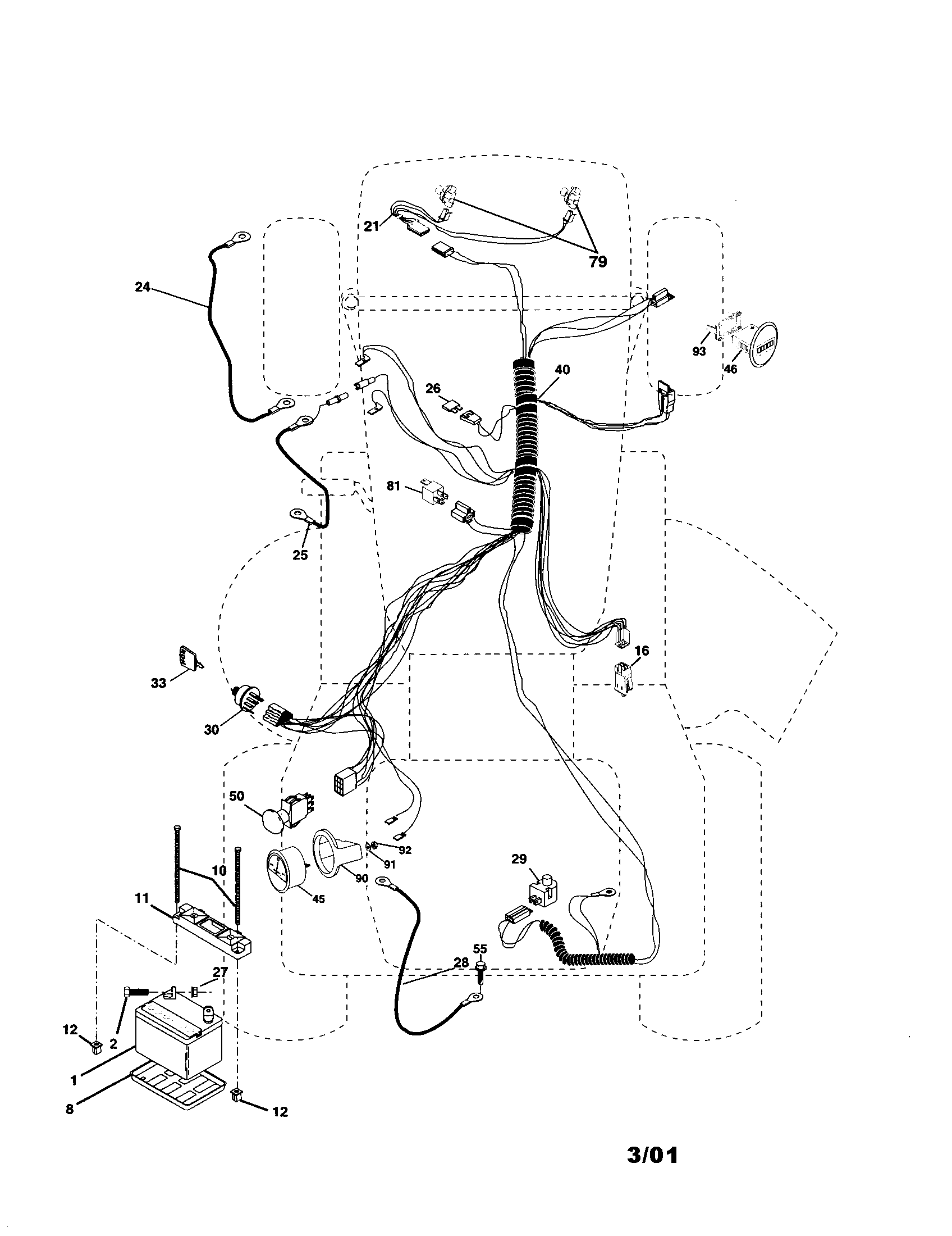 Craftsman 917251120 electrical diagram