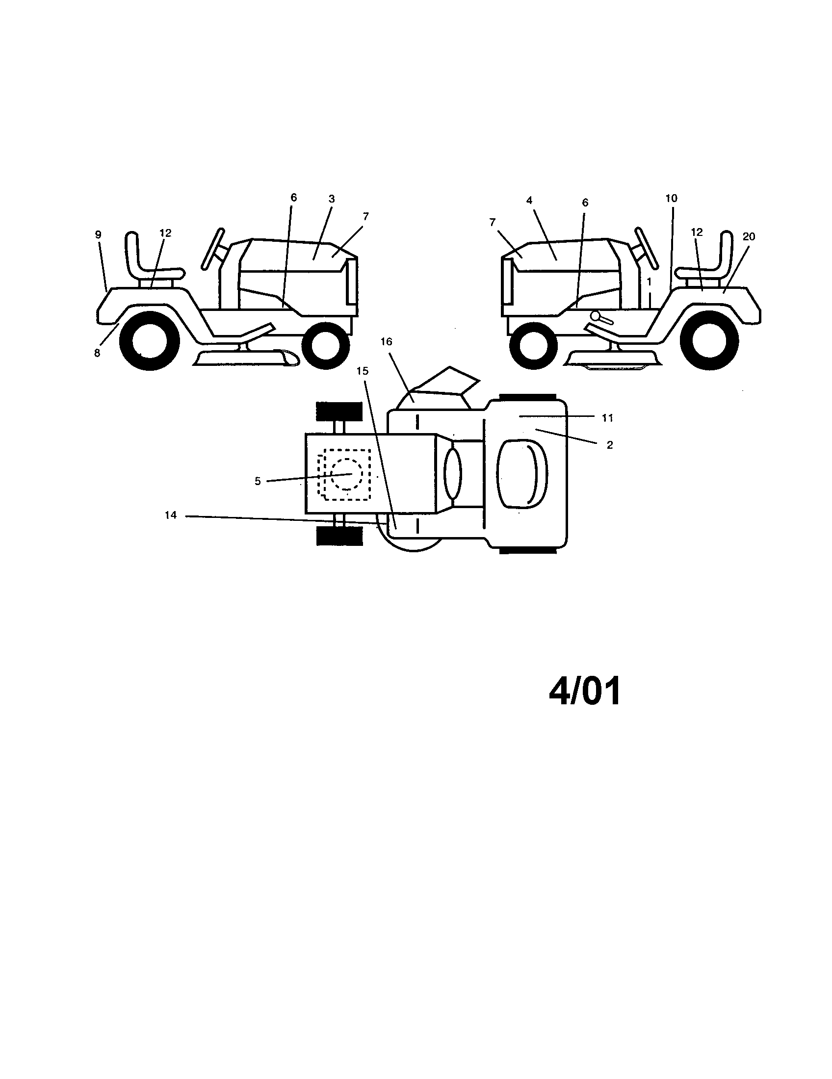 Craftsman 917253780 decals diagram