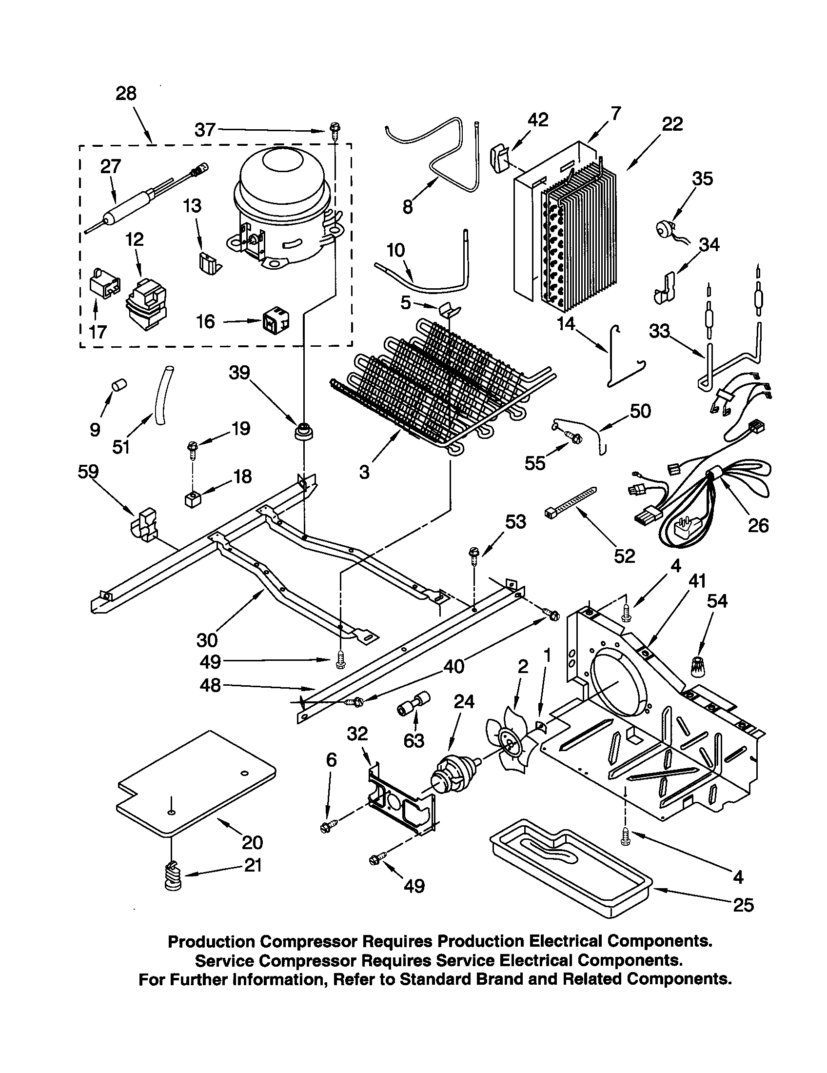Kenmore 10652542101 unit diagram