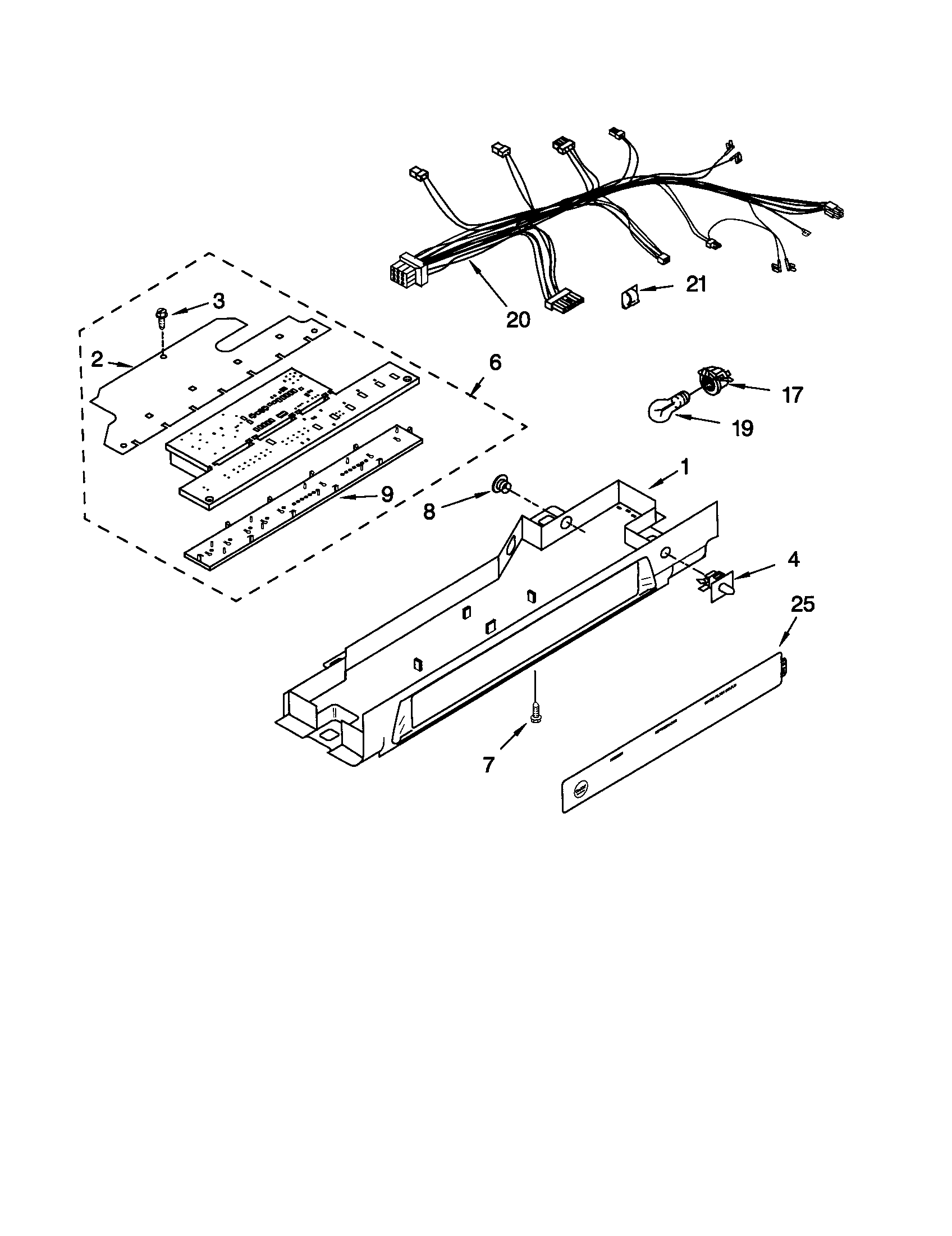Kenmore 10652759100 control diagram