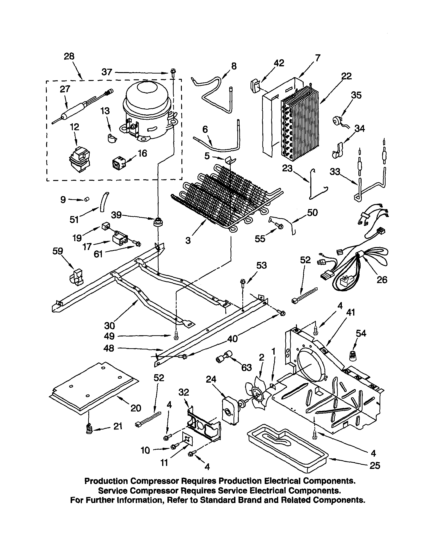 Kenmore 10652759100 unit diagram