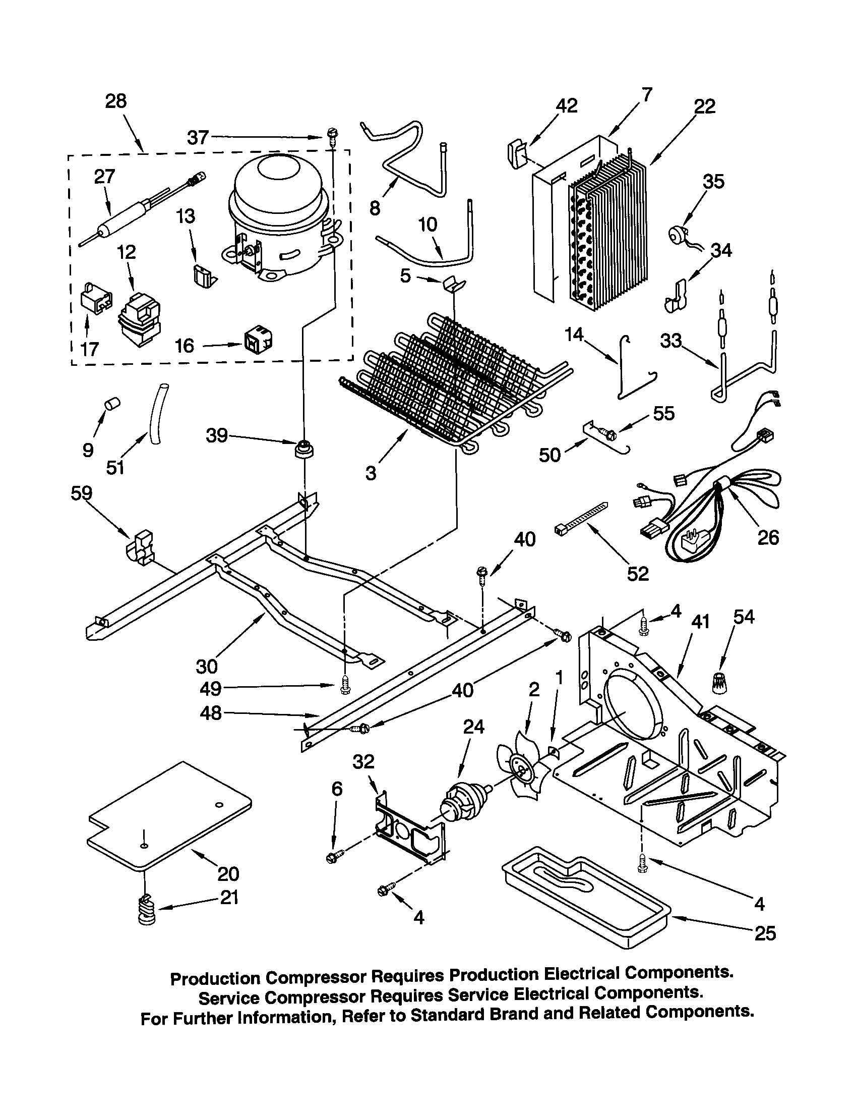 Kenmore 10641212100 unit diagram
