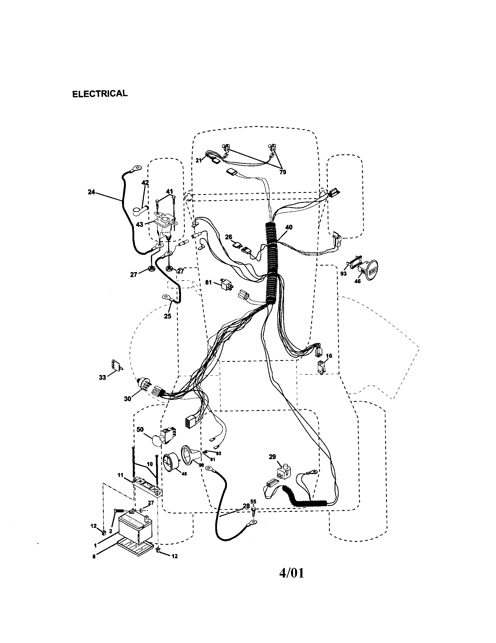 Craftsman 917272261 electrical diagram