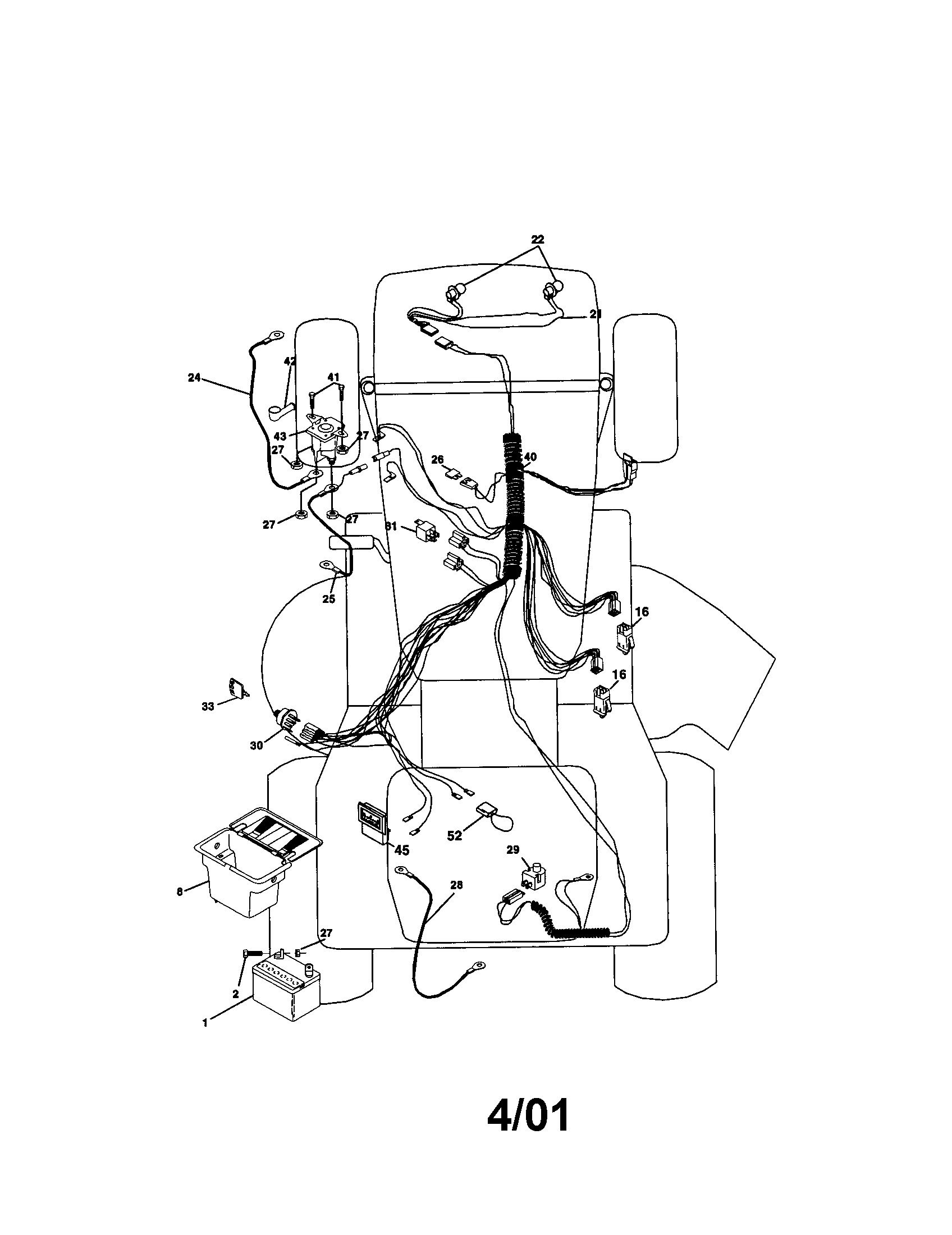 Craftsman 917272056 electrical diagram