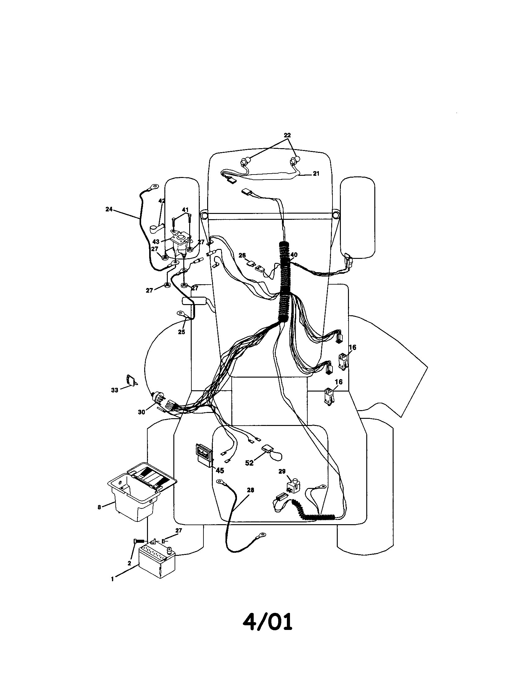 Craftsman 917271733 electrical diagram